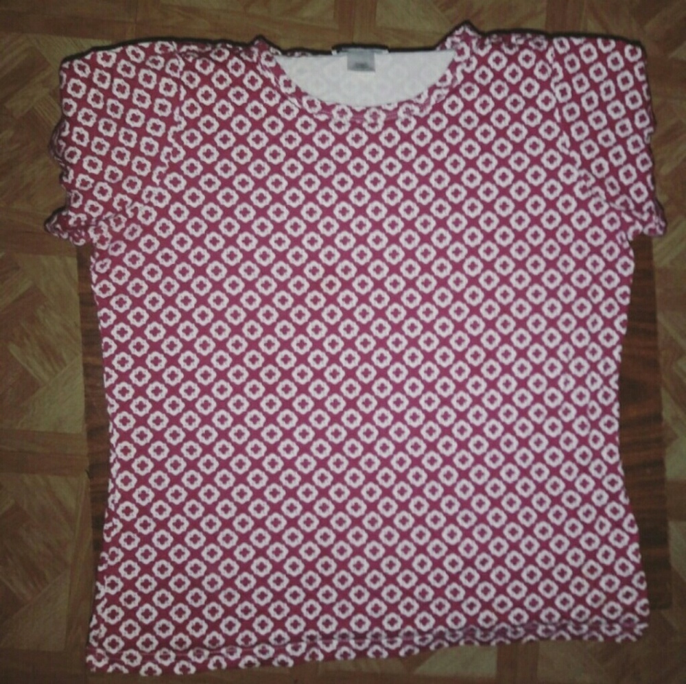 White & Red Shirt